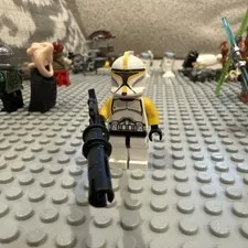 LEGO Star Wars Clone Trooper Commander Minifigure Phase 1 75019 AT-TE sw0481 #12