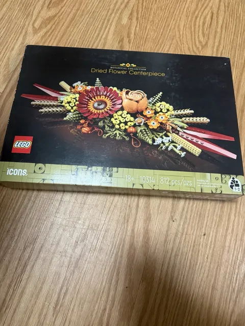 LEGO Icons Botanical Dried Flower Centerpiece 10314 812pcs 18+ Box