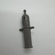 Vintage Lego Part 518 One Piece Gray Mini Figure Weapon Cannon Pirates Cannon