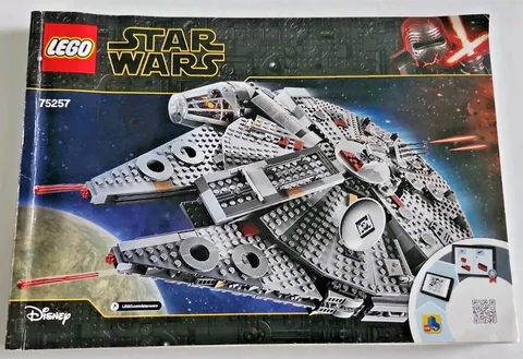 LEGO Star Wars 75257 Millennium Falcon Instruction Manual book Only