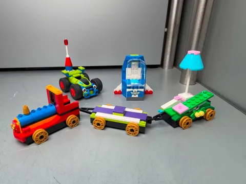 USED LEGO Toy Story Celebration Train & RC Car ONLY NO MINIFIGURES 43264