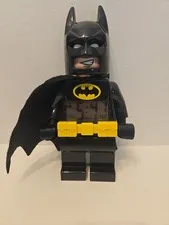 LEGO Batman Movie Minifigure Alarm Clock 9" Digital LCD Light Up Figure 9009327
