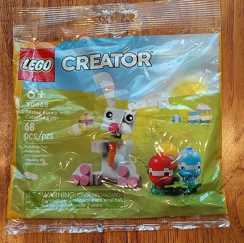 LEGO Creator Easter Bunny with Colorful Eggs 30668 Polybag 68 Pieces
