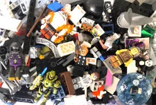 Lego 2 Pound Bulk Lot With Some Minifigures