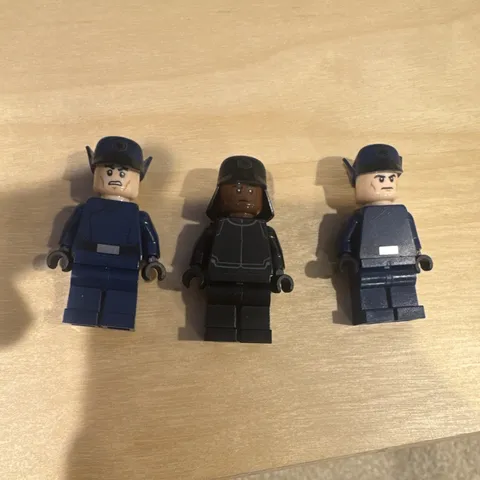 LEGO Minifigure Lot of 3 Imperial Officers