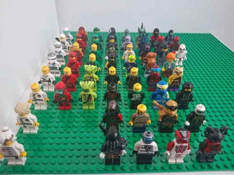 LEGO Ninjago 55 Minifigures Bundle - Genuine LEGO - New & Used