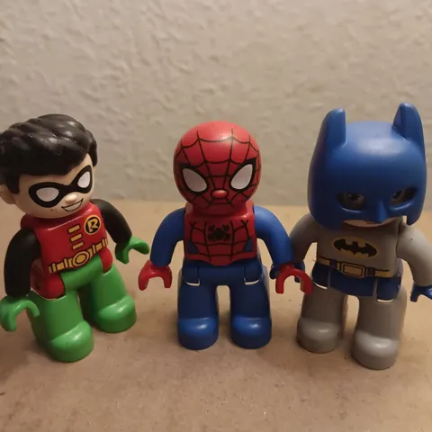 Lego Duplo Batman Spiderman A Lot Of 3 Batman Robin Figures