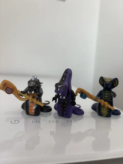 LEGO NINJAGO Serpentine Generals - Pythor, Skales, Skalidor njo067 njo040 njo060