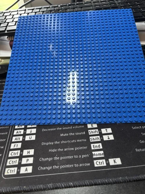 LEGO Classic Blue Baseplate 32x32 Part 11025