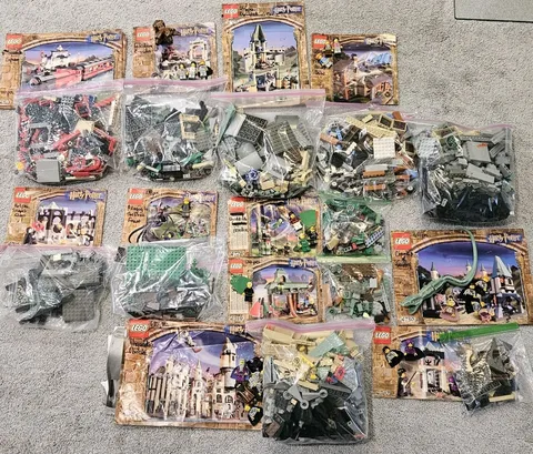 HUGE Lego Harry Potter 11 Incomplete Sets 4702 4705 4706 4709 4729 4730 READ