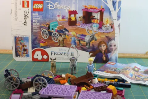 LEGO Disney Elsa Wagon Adventure #41166 Open Box
