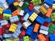 Lot of 30 LEGO 2 x 3 Building Brick - Assorted Colors