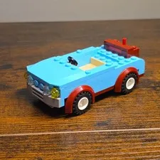 LEGO Friends 41125 Horse Vet Trailer Light Blue Car Only Replacement Vehicle