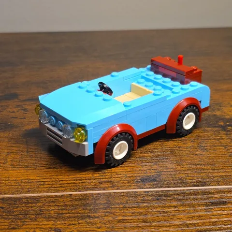 LEGO Friends 41125 Horse Vet Trailer Light Blue Car Only Replacement Vehicle