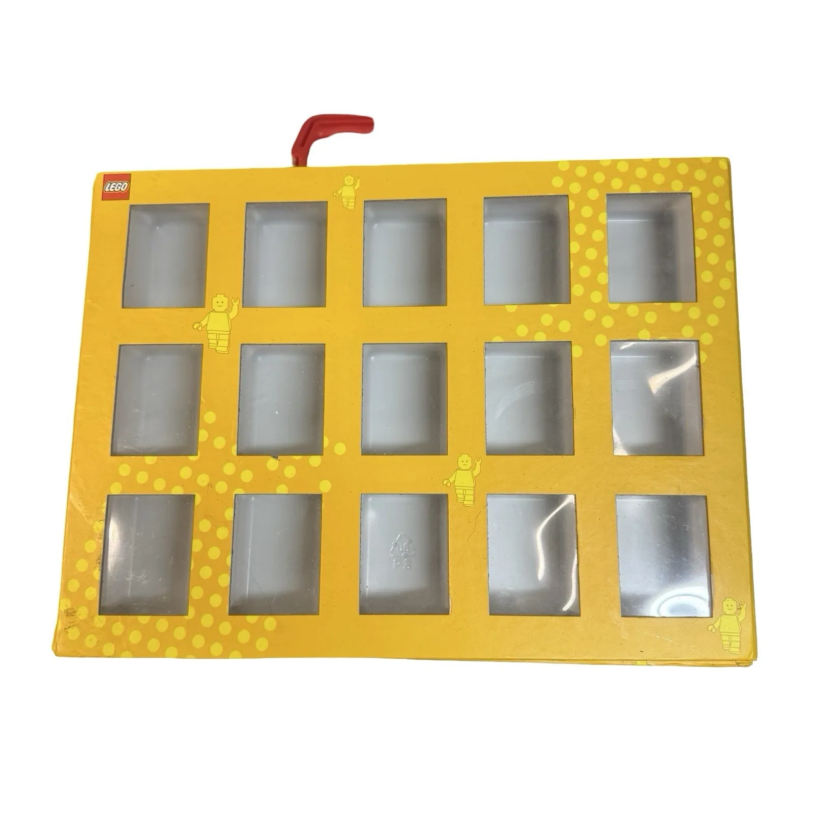 LEGO Mini Figure Collector's Box Carry Case with Handle - Holds 15 *READ*