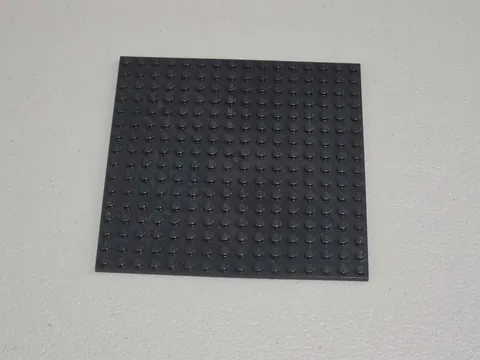 Lego Qty 1 - Black - 91405 Plate 16 x 16 - NEW