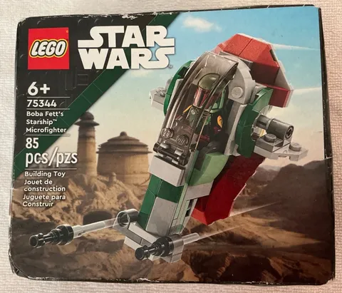 LEGO 75344 Star Wars Boba Fett's Starship Microfighter Retired Sealed NIB