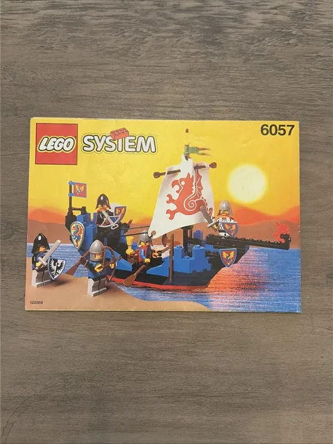 LEGO Instruction For 6057 In Near Perfect Condition