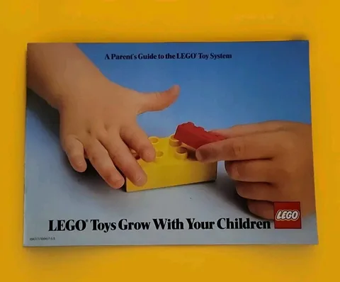 Vintage 1984 LEGO Booklet "A Parent's Guide to the LEGO Toy System" DUPLO Retro