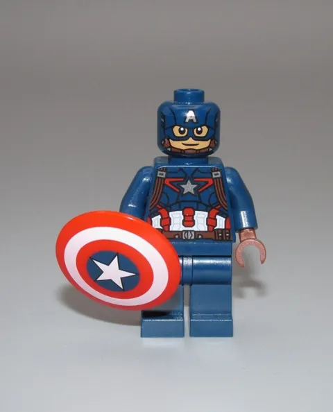 LEGO Captain America shield minifigure Super Heroes 76051 76067 76032 76041