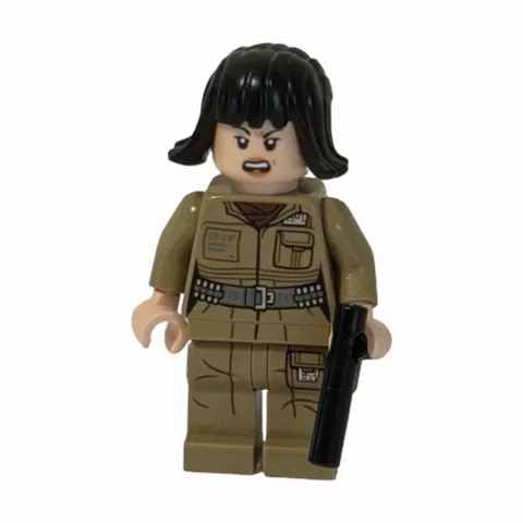 Lego Rose Tico Minifigure Dark Tan Outfit Star Wars Episode 8 75176 sw0857