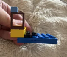 Lot Of 6 LEGO Pieces -  Assorted Colors & Sizes *