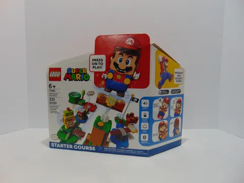 Lego Super Mario 71360 Adventures With Mario Empty Box With Quick Start Guide