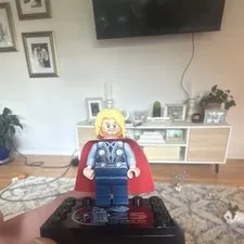 LEGO Thor Minifigure Red Cape 2