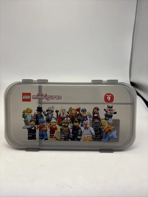 2013 LEGO minifigures Series 9 - Mini-Figure Storage Case - UPC 762016445052