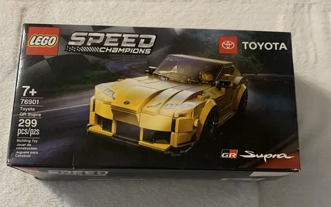 LEGO SPEED CHAMPIONS: Toyota GR Supra (76901) New But Box Is Slightly Pushed In.