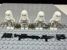 LEGO Star Wars Snowtrooper Minifigure Lot x4