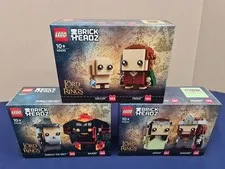 Lego 40630 40631 40632 Brickheadz Lord of the Rings 3 pack 2023 - Brand New Seal