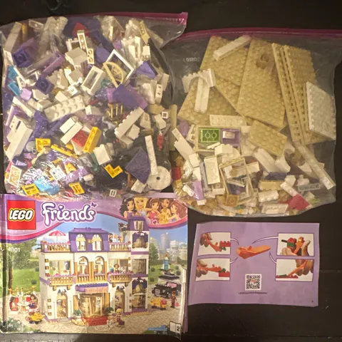 LEGO Friends Heartlake Grand Hotel 41101 1552pcs, No Box, See Desc.
