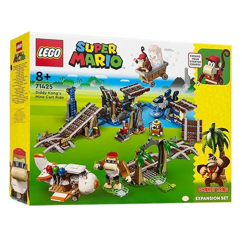 LEGO Super Mario 71425 Diddy Kong's Mine Cart Ride Expansion Set 