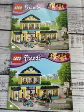 Manuals 1 And 2 Lego Friends 41005 Heartlake High Instruction Booklet Only