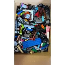 Bulk LEGO Bricks and Pieces Mixed Lot Assorted Colors Shapes 3lb Mystery Box