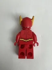 Lego New The Flash Gold Outlines on Chest Minfigure