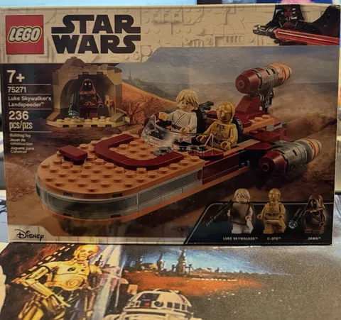 Lego Star Wars 75271 Luke Skywalker’s Landspeeder Brand New Sealed RETIRED