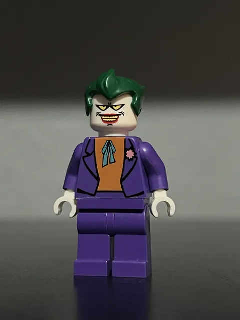 LEGO Batman Custom Pad Printed Animated Series BTAS Joker 2006 Minifigure