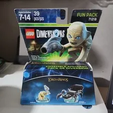 LEGO DIMENSIONS LORD OF THE RINGS(3 IN 1 SET#71218)GOLLUM & SHELOB THE GREAT NIB