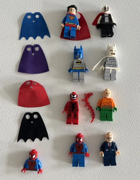 LEGO Minifigure Mixed Lot Various Characters Lobo, Arctic Batman & More  (Lot 2)
