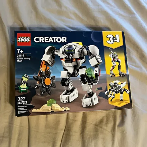 LEGO Creator 31115 Space Mining Mech 3 in 1 Set 327pcs Age 7+