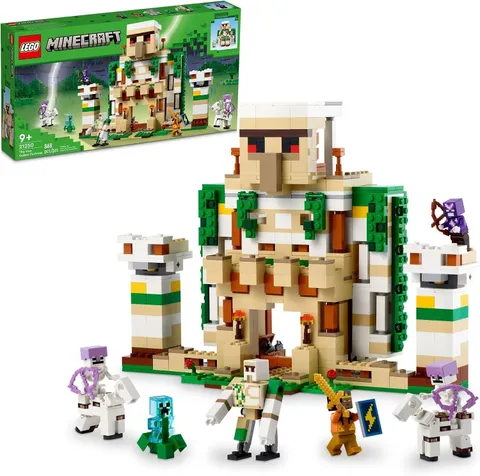 LEGO Minecraft The Iron Golem Fortress 21250 868 pcs Retired NEW