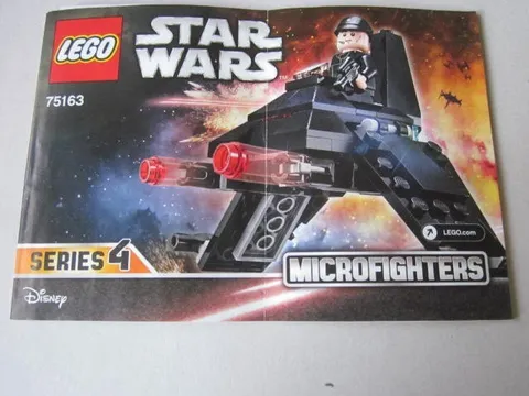 Lego Building Instructions Instruction Star Wars 75163 Micro Fighters Series 4