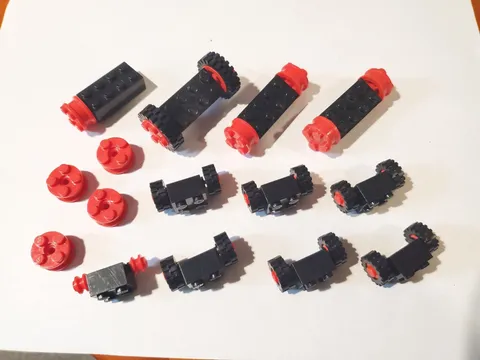 LEGO Mixed Vintage Wheel lot