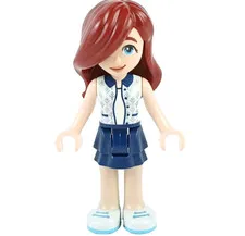 LEGO® Friends PAISLEY Minifigure™ Minidoll  Light Aqua Vest frnd652