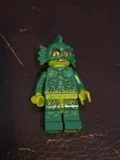 Lego Green SWAMP CREATURE MINIFIG - Zombie Monster Fighters Halloween 9461