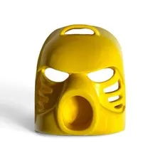 LEGO Bionicle Kanohi Hau Mask 32505 Yellow Jaller Jala Shielding Genuine MOC