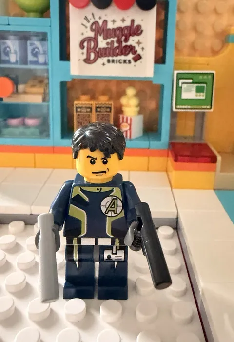Lego Agents (2008) Chase Minifigure With Accessories 