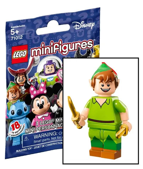 LEGO CMF 71012 DISNEY SERIES PETER PAN minifigure NEW factory sealed
